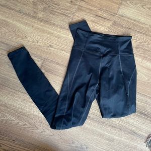 XS Girlfriend Collective Black Leggings Full Length